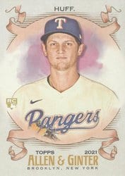 2021 Topps Allen & Ginter Base Set Sam Huff #71 card