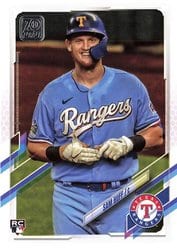 2021 Topps Base Set Sam Huff #654 card