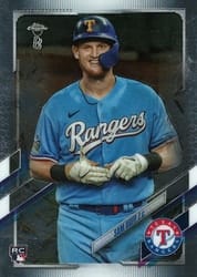 2021 Topps Chrome Ben Baller Edition Base Set Sam Huff #81 card