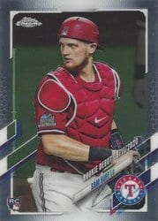 2021 Topps Chrome Update Base Set Sam Huff #USC60 card