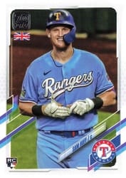 2021 Topps UK Edition Base Set Sam Huff #57 card
