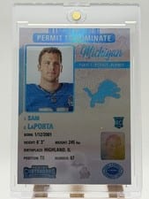 2023 Panini Contenders Permit to Dominate Sam LaPorta #30 card