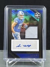 2023 Panini Limited Rookie Patch Autographs Sam LaPorta #131 card