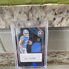 2023 Panini Limited Rookie Patch Autographs Jumbo Sam LaPorta #173 card