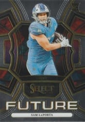 2023 Panini Select Select Future Sam LaPorta #21 card