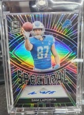 2023 Panini Spectra Spectral Signatures Sam LaPorta #12 card