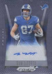 2024 Panini Prizm Deca Signatures Sam LaPorta #S-SLA card