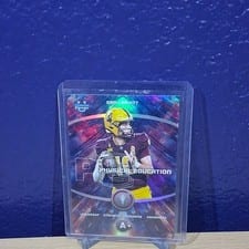 2025 Bowman University Chrome Physical Education Refractor Sam Leavitt #PE-11 card