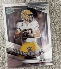 2025 Panini Prizm Draft Picks Trophy Hunting Sam Leavitt #13 card