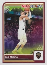 2023-24 Hoops Haunted Hoops Base Set Sam Merrill #233 card