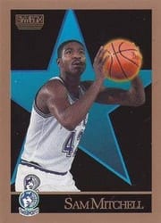 1990-91 SkyBox Base Set Sam Mitchell #171 card