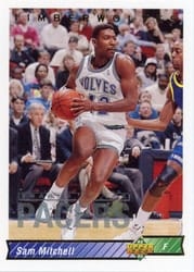 1992-93 Upper Deck Base Set Sam Mitchell #188 card