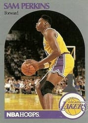 1990-91 Hoops Base Set Sam Perkins #415 card