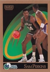 1990-91 SkyBox Base Set Sam Perkins #66 card