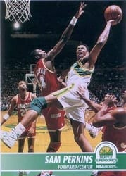 1994-95 Hoops Base Set Sam Perkins #204 card