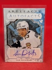 2023-24 Upper Deck Artifacts Autograph Facts Sam Reinhart #AF-SR card
