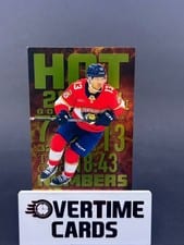 2025-26 Flair Hot Numbers Sam Reinhart #HN-1 card