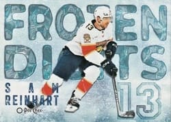 2025-26 O-Pee-Chee Frozen Digits Sam Reinhart #FD-6 card