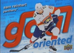 2025-26 Upper Deck Goal Oriented Sam Reinhart #GO-12 card