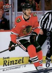 2025-26 Fleer Ultra Base Set Sam Rinzel #200 card