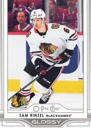 2025-26 Upper Deck O-Pee-Chee Glossy Sam Rinzel #OG-40 card
