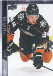 2020-21 Upper Deck Base Set Sam Steel #255 card