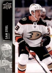 2021-22 Upper Deck Base Set Sam Steel #256 card