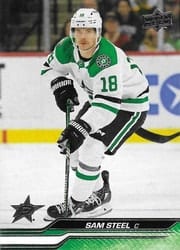2023-24 Upper Deck Base Set Sam Steel #546 card