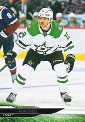 2024-25 Upper Deck Base Set Sam Steel #302 card