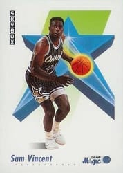 1991-92 SkyBox Base Set Sam Vincent #209 card