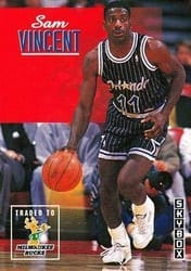 1992-93 SkyBox Base Set Sam Vincent #176 card
