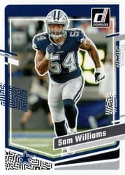 2023 Donruss Base Set Sam Williams #80 card