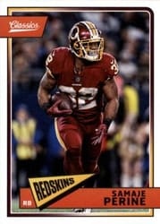 2018 Panini Classics Base Set Samaje Perine #100 card