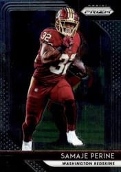 2018 Panini Prizm Base Set Samaje Perine #5 card