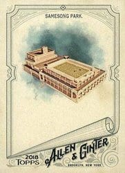 2018 Topps Allen & Ginter Base Set Samesong Park #204 card