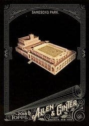 2018 Topps Allen & Ginter X Base Set Samesong Park #204 card