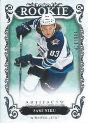 2018-19 Upper Deck Artifacts Base Set Sami Niku #175 card