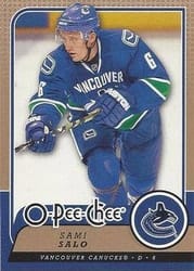 2008-09 O-Pee-Chee Base Set Sami Salo #132 card