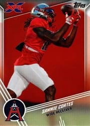 2020 Topps XFL Base Set Sammie Coates #174 card
