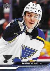 2023-24 Upper Deck Base Set Sammy Blais #625 card