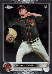 2022 Topps Chrome Base Set Sammy Long #59 card