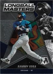2022 Panini Mosaic Longball Masters Sammy Sosa #LM-7 card