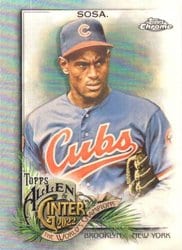 2022 Topps Allen & Ginter Chrome Base Set Sammy Sosa #149 card