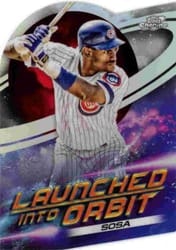 2022 Topps Cosmic Chrome Launched into Orbit Sammy Sosa #LIO-20 card