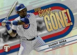 2023 Topps Pristine Going, Going Gone Sammy Sosa #GGG-9 card