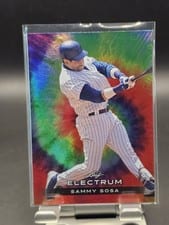 2024 Leaf Electrum Baseball Base Set Sammy Sosa #63 card