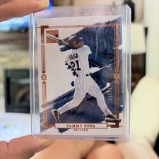 2024 Panini Impeccable Base Set Sammy Sosa #25 card