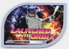 2024 Topps Cosmic Chrome Launched Into Orbit Sammy Sosa #LIO-10 card
