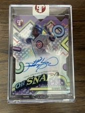 2024 Topps Pristine Oh Snap! Autograph Sammy Sosa #OSA-SS card