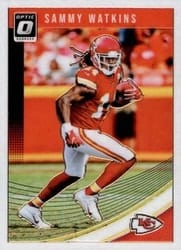 2018 Donruss Optic Base Set Sammy Watkins #55 card
